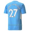 Camiseta de fútbol Manchester City Joao Cancelo 27 Primera Equipación 2021/22 - Hombre